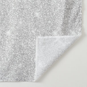 Bright Sparkle White Silver Colour Merry Christmas Tapestry