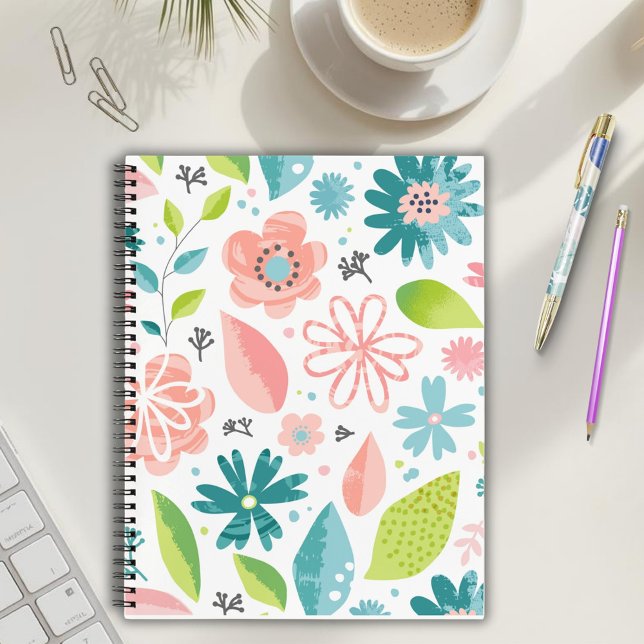Bright Spring Floral Notebook (Creator Uploaded)