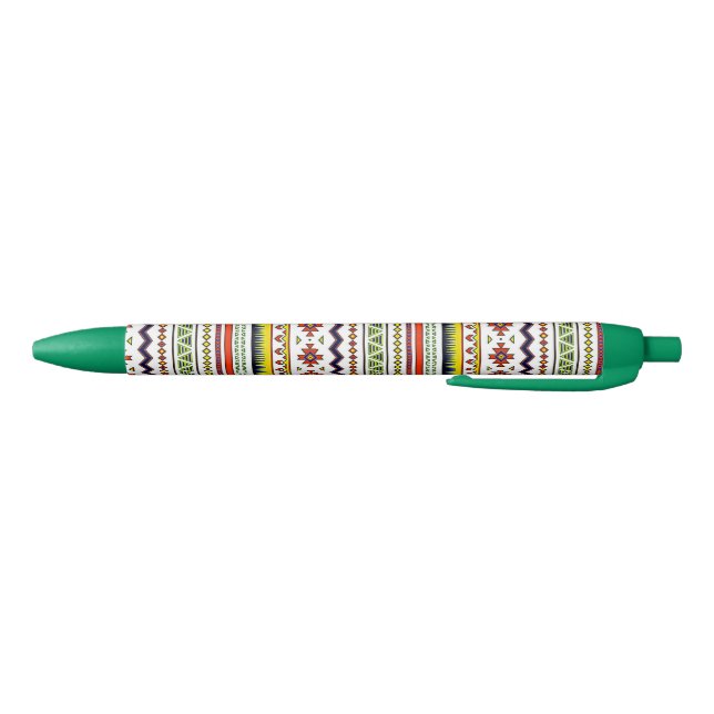 Bright spring tribal black ink pen (Bottom)