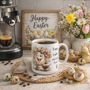 Bright Springtime Easter Design Coffee Mug