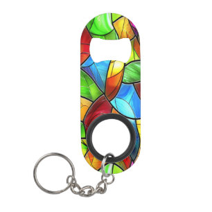 Bright Stained Glass Mosaic