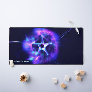 Bright Star Fractal Desk Mat