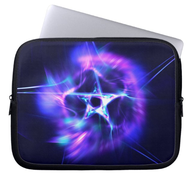 Bright Star Laptop Sleeve (Front)