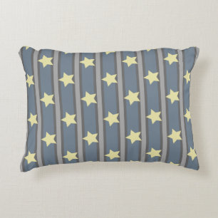Bright Star Striped Decorative Cushion