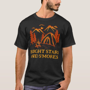 Bright Stars and S'mores Camping Friends Camper Bu T-Shirt
