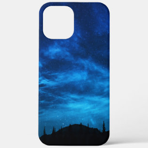 BRIGHT STARS IN A DARK AND BLUE SKY iPhone 12 PRO MAX CASE