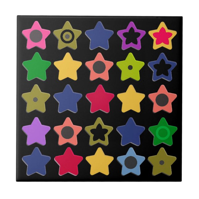 Bright stars tile (Front)