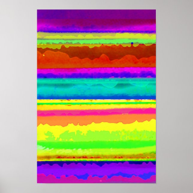 Bright Stripe Poster (Front)
