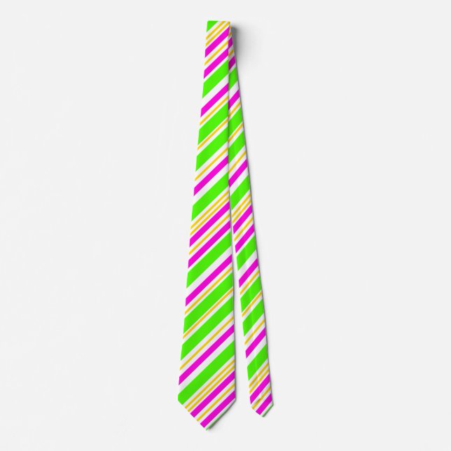 Bright Stripes Tie (Front)