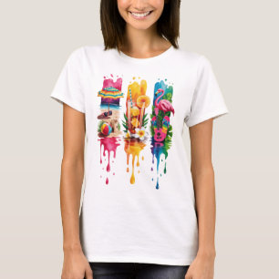 BRIGHT SUMMER THEMED SCENES & ITEMS T-Shirt