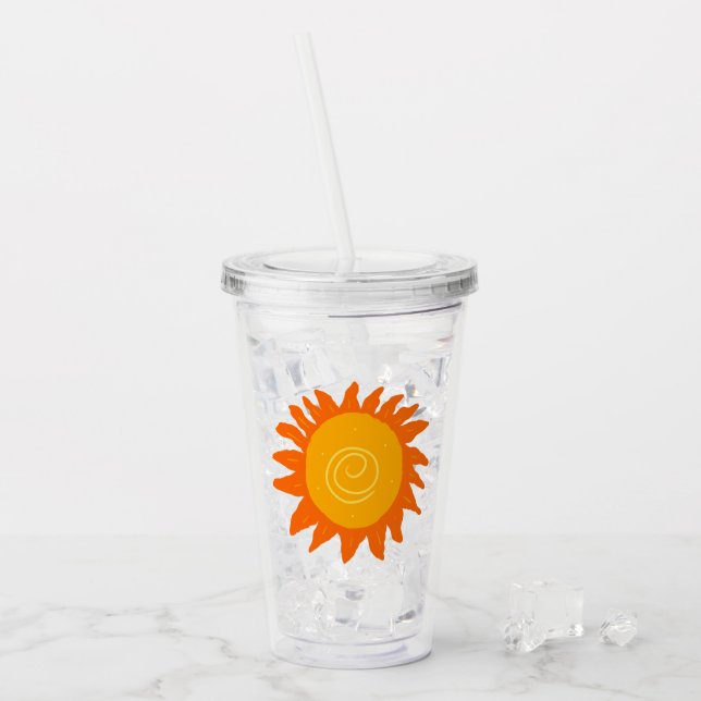 Bright Sun Acrylic Tumbler (Front Ice)