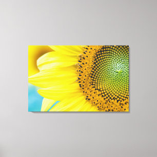Bright Sunflower Canvas Print