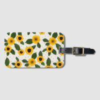 Bright sunflower pattern