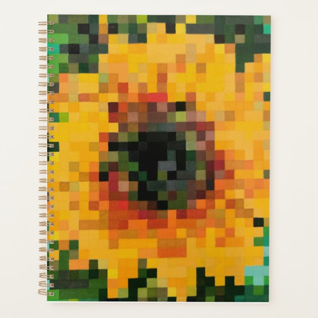 Bright sunflower planner (Front)