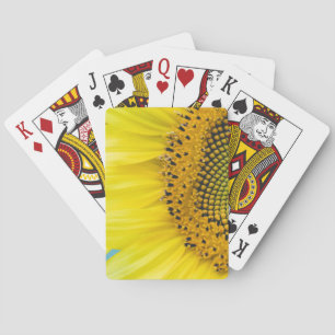 Bright Sunflower Playing Cards