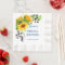 Bright Sunflower Rustic Bridal Shower Paper