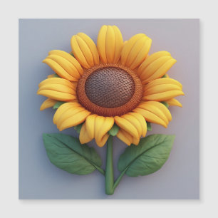 Bright Sunflower Sculpture