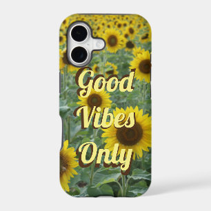 Bright Sunflowers Good Vibes Only