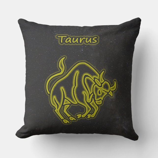 Bright Taurus Cushion (Front)
