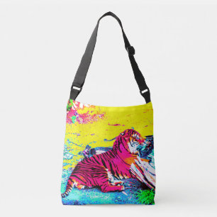 Bright Tiger Crossbody Bag