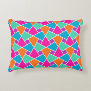Bright Traditional Islamic Pattern Accent Pillow