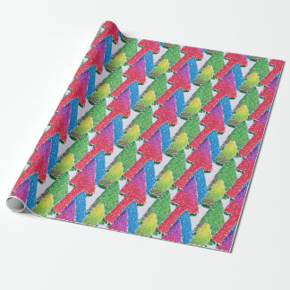Bright Tree Wrapping Paper