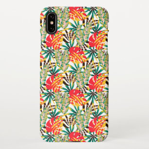 Bright Tropical Pattern iPhone XS Max Case