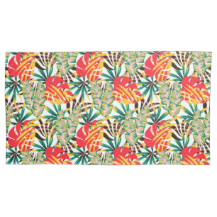 Bright Tropical Pattern Pillowcase