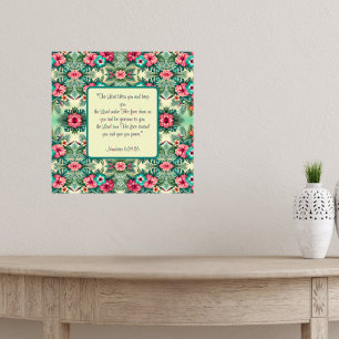 Bright Tropics Blessing  Poster