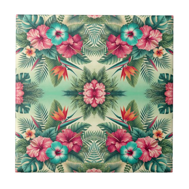 Bright Tropics Tile (Front)