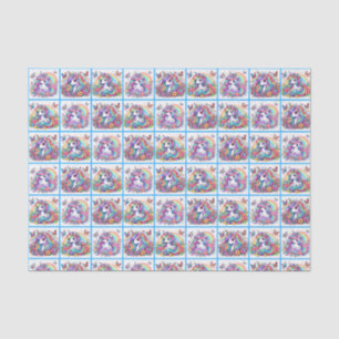 Bright Unicorn Tissue Paper