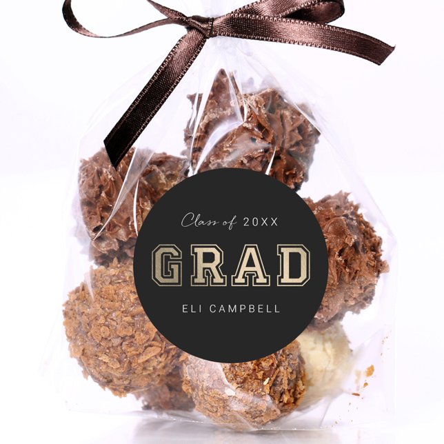 Bright Varsity Graduation Stickers Envelope Seals (Creator Uploaded)