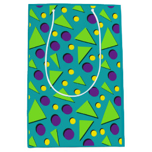 Bright, Vivid Shapes Medium Gift Bag