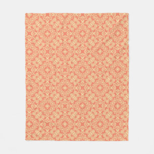 Bright warm background in vintage style. fleece blanket