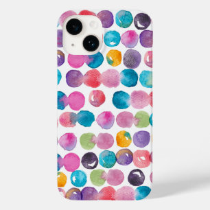 Bright Watercolor iPhone Case – Artistic Abstract