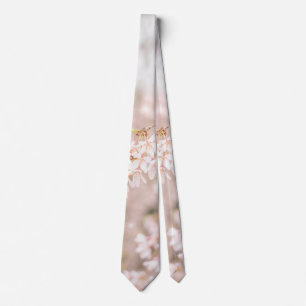 Bright Weeping Cherry Sparkles Neck Tie