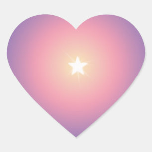 Bright White Star Stickers