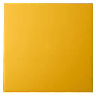 Bright Yellow Ceramic Tile. Tile