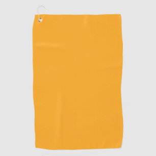  Bright yellow (Crayola) (solid color)  Golf Towel