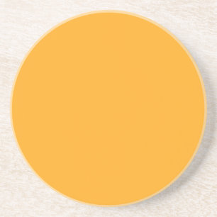  Bright yellow (Crayola) (solid colour) Coaster