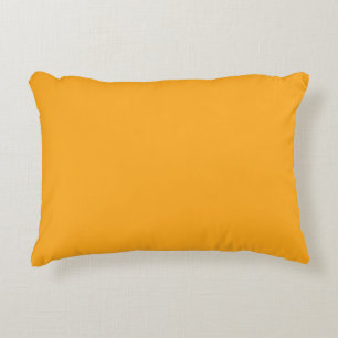  Bright yellow (Crayola) (solid colour)  Decorative Cushion