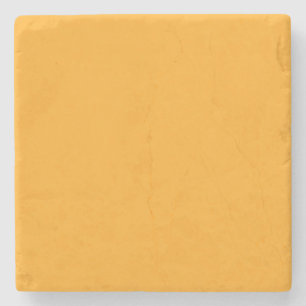  Bright yellow (Crayola) (solid colour) Stone Coaster