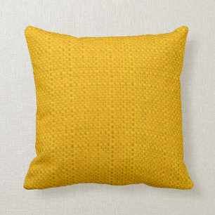 Bright Yellow Cushion