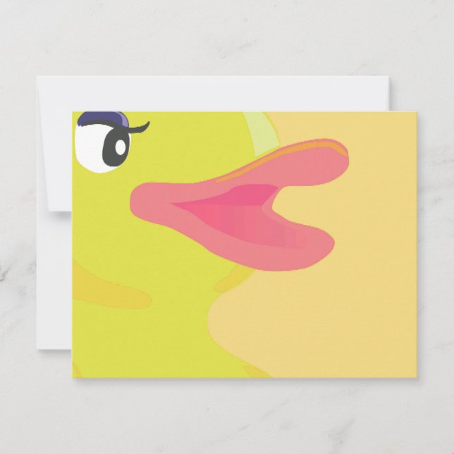 Bright Yellow Duck Big Bill (Front)
