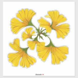 Bright Yellow Flower Cluster