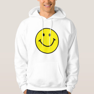 Bright Yellow Happy Smile Face  Hoodie
