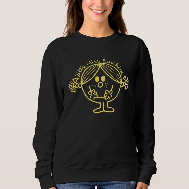 Bright Yellow Little Miss Sunshine Sweatshirt (Front)