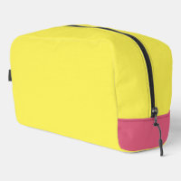Bright Yellow Pink Bottom Corner 