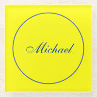 Bright Yellow Plain Elegant Professional Modern