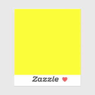 Bright yellow (solid colour) 